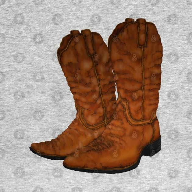 Vintage cowboy boots by rlnielsen4